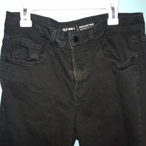 Old navy Black ripped pants